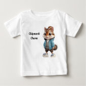 Chipmunk Charm Baby T-shirt (Vorderseite)