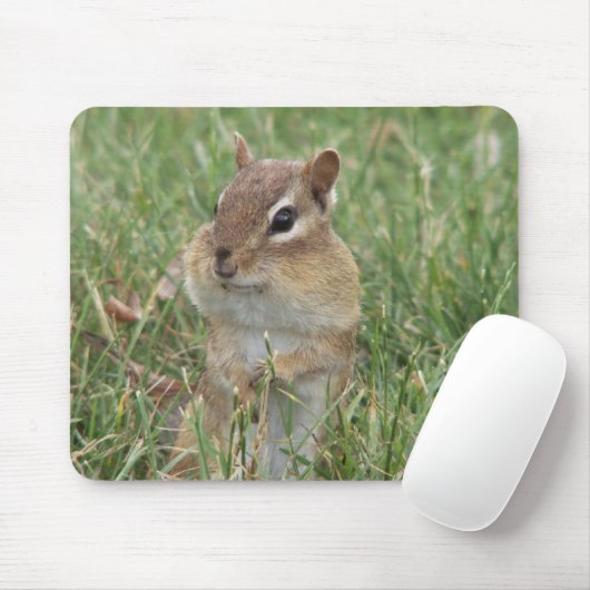Chipmunk Cheeks Mouse Pad Mousepad (Mit Mouse)