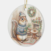Chipmunk Christmas Wildlife Ornament (Links)