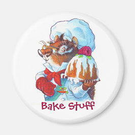 Chipmunk Dessert Koch Magnet