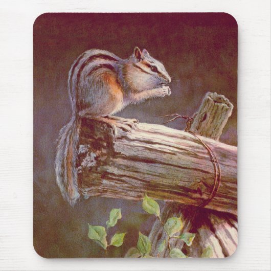 CHIPMUNK durch SHARON SHARPE Mousepad (Vorne)