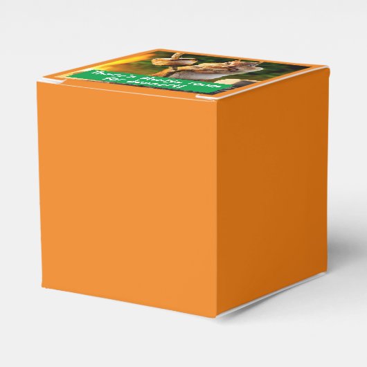 Chipmunk Eating Marshmallow Geschenkschachtel (Vorderseite)