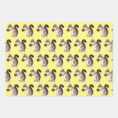 Chipmunk, Eichhörnchen und Maus Geschenkpapier Set (Vorderseite 2)