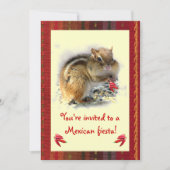 Chipmunk - Einladung von Fiesta (Vorderseite)