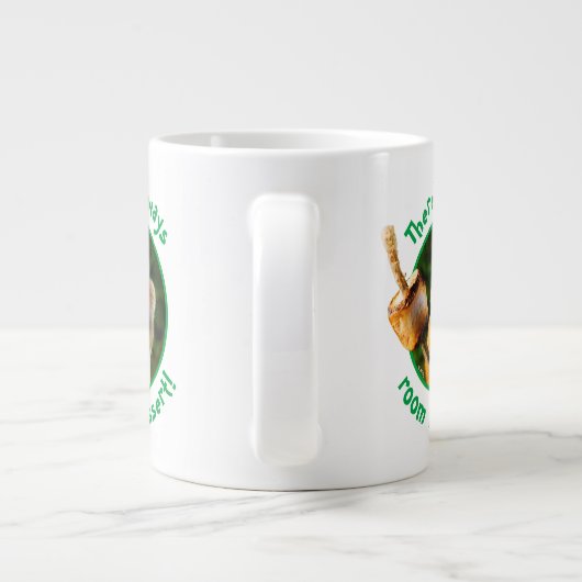 Chipmunk Ess Marshmallow Jumbo-Tasse (Rückseite)