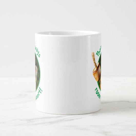 Chipmunk Ess Marshmallow Jumbo-Tasse (Vorderseite)