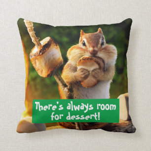 Chipmunk Ess Marshmallow Kissen