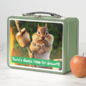 Chipmunk Ess Marshmallow Metall Brotdose (Beispiel)