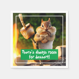 Chipmunk Ess Marshmallow Serviette