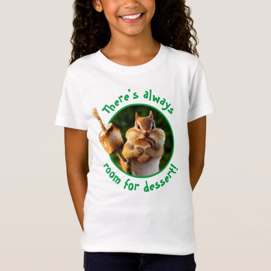 Chipmunk Ess Marshmallow T-Shirt (Vorderseite)