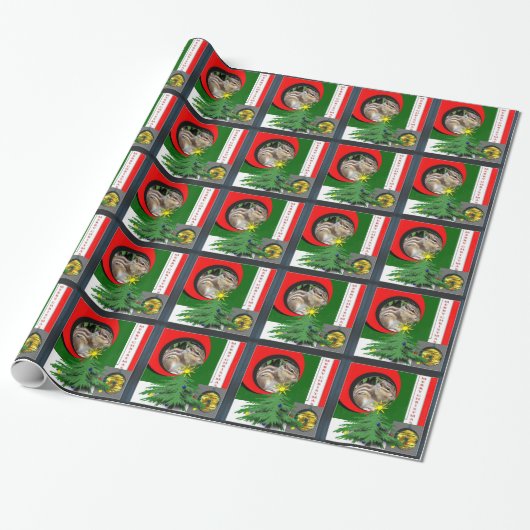 Chipmunk-Feiertag Geschenkpapier (Ungerollt)