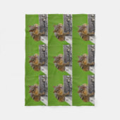 Chipmunk Fleecedecke (Vorderseite)
