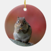 Chipmunk-Foto Keramikornament (Hinten)