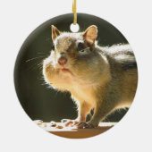 Chipmunk-Foto Keramikornament (Hinten)