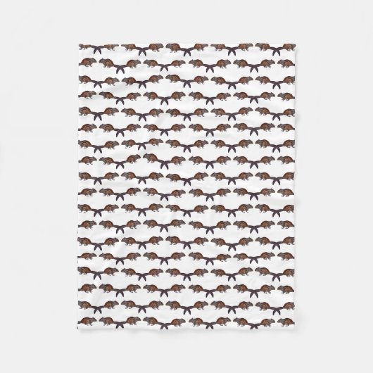Chipmunk Frenzy Fleece Blanket (Farbe auswählen) (Vorderseite)