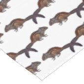 Chipmunk Frenzy Tablecloth (Farbe auswählen) Tischdecke (Schrägansicht)