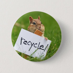 Chipmunk für das Recyceln Button
