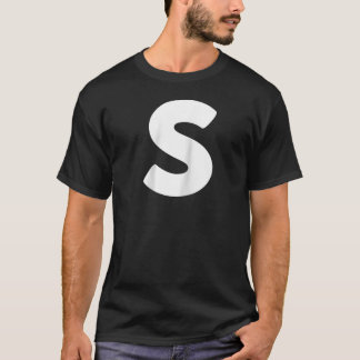 Chipmunk-Gruppe Kostümbrief S Bleu Hall T-Shirt