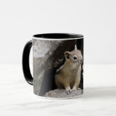Chipmunk-guter Morgen-Tassen-Trinkbehälter Tasse (Vorderseite Links)
