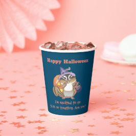 Chipmunk-Halloween-Papiertasse Pappbecher