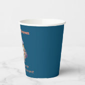 Chipmunk-Halloween-Papiertasse Pappbecher (Links)