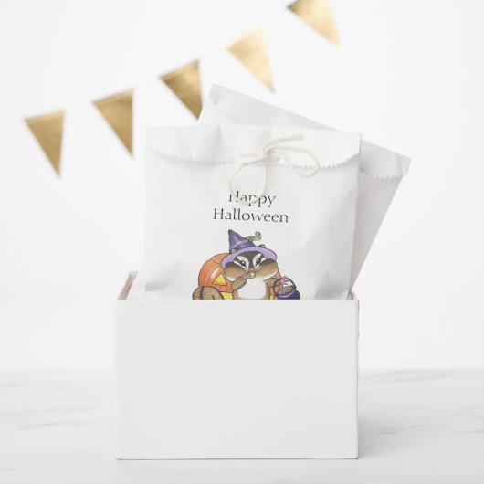 Chipmunk Halloween Trick oder Treat Favor Bag Geschenktütchen (Party)
