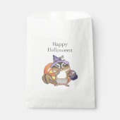 Chipmunk Halloween Trick oder Treat Favor Bag Geschenktütchen (Vorderseite)