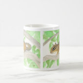 Chipmunk im Apple Tree Kaffeetasse (Mittel)
