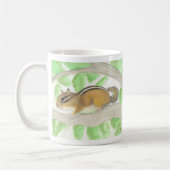 Chipmunk im Apple Tree Kaffeetasse (Links)