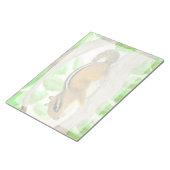Chipmunk im Apple Tree Notizblock (angewinkelt)
