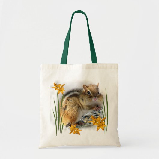 Chipmunk im Frühjahr Tragetasche (Vorne)