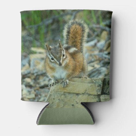 Chipmunk im Glacier-Nationalpark Dosenkühler (Vorderseite)