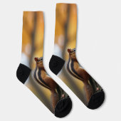 Chipmunk in einem Baum Socken (Rechts)