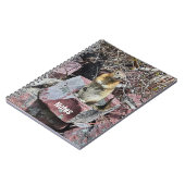 Chipmunk in Glacier National Park Fotografie Notizblock (Linke Seite)