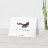 Chipmunk in Glacier National Park Vielen Dank Dankeskarte (Rückseite)