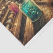 Chipmunk Inventor Steampunk Wonderland Decoupage Seidenpapier (Ausschnitt)