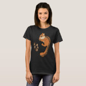 Chipmunk isst Nuts für Kinder T-Shirt (Vorne ganz)