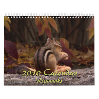 Chipmunk-Kalender 2010 Kalender