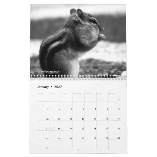 Chipmunk-Kalender 2010 Kalender (Jan 2027)