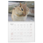 Chipmunk-Kalender Kalender (Mär 2027)