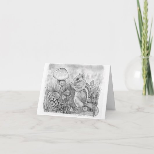 Chipmunk Karte (Vorderseite)
