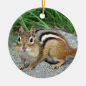 Chipmunk Keramik Ornament (Vorne)