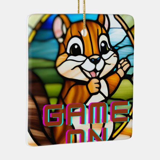 Chipmunk Keramikornament (Rechts)