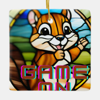 Chipmunk Keramikornament