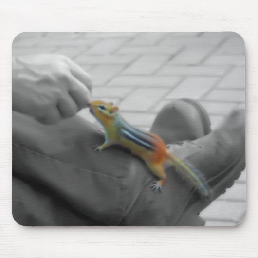 Chipmunk Lunch Mousepad (Vorne)