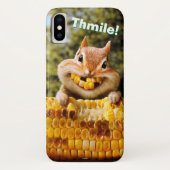Chipmunk-Mais Case-Mate iPhone Hülle (Rückseite)