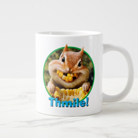 Chipmunk-Mais Jumbo-Tasse (Rechts)