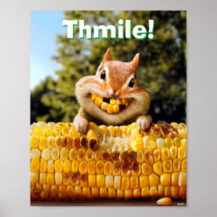 Chipmunk-Mais Poster