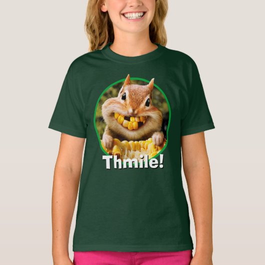 Chipmunk-Mais T-Shirt (Vorderseite)