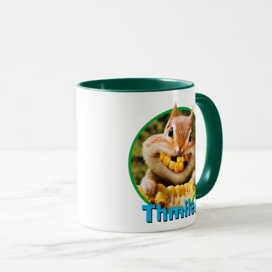 Chipmunk-Mais Tasse (VorderseiteRechts)